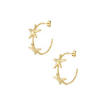 Flo Boutique Hoops Starfish