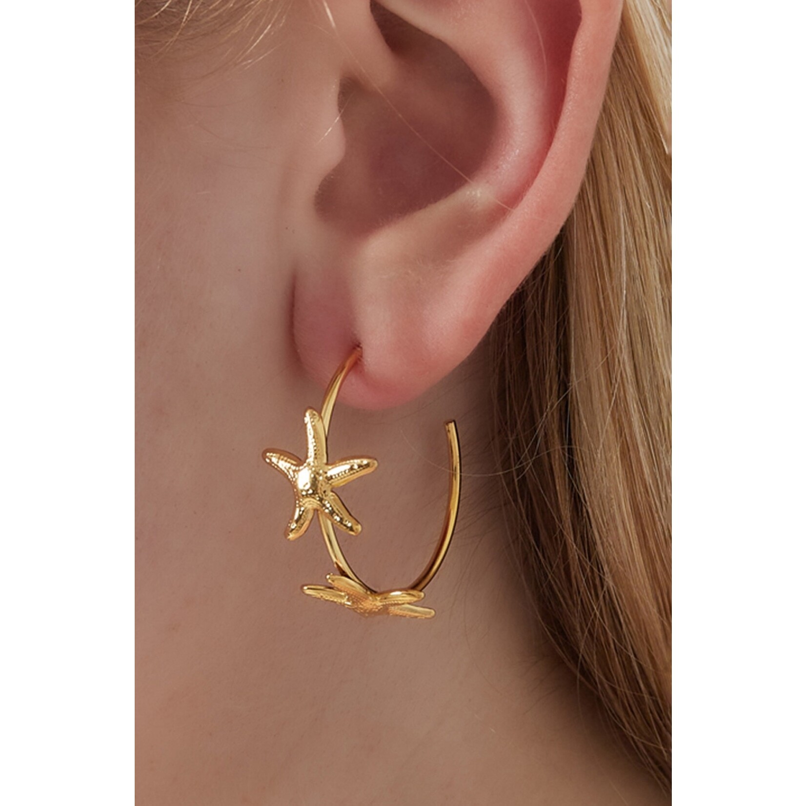 Flo Boutique Hoops Starfish