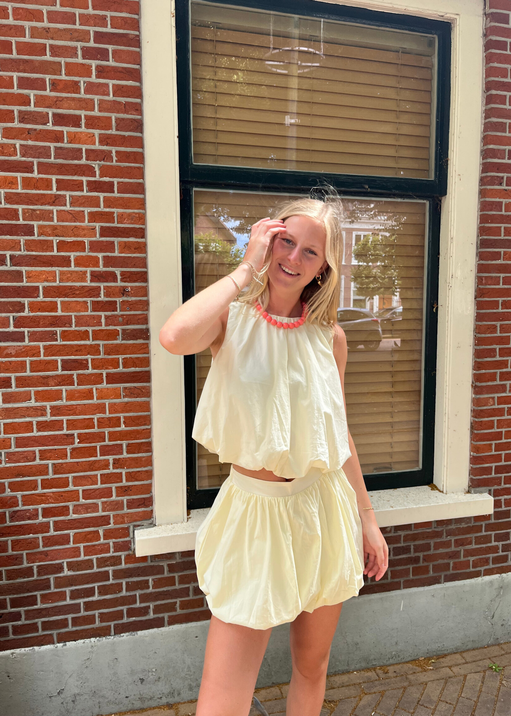 Flo Boutique Ballonrok Eileen Yellow