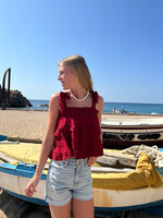 Flo Boutique Top Bonita Red