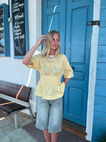 Flo Boutique Top Rox Yellow
