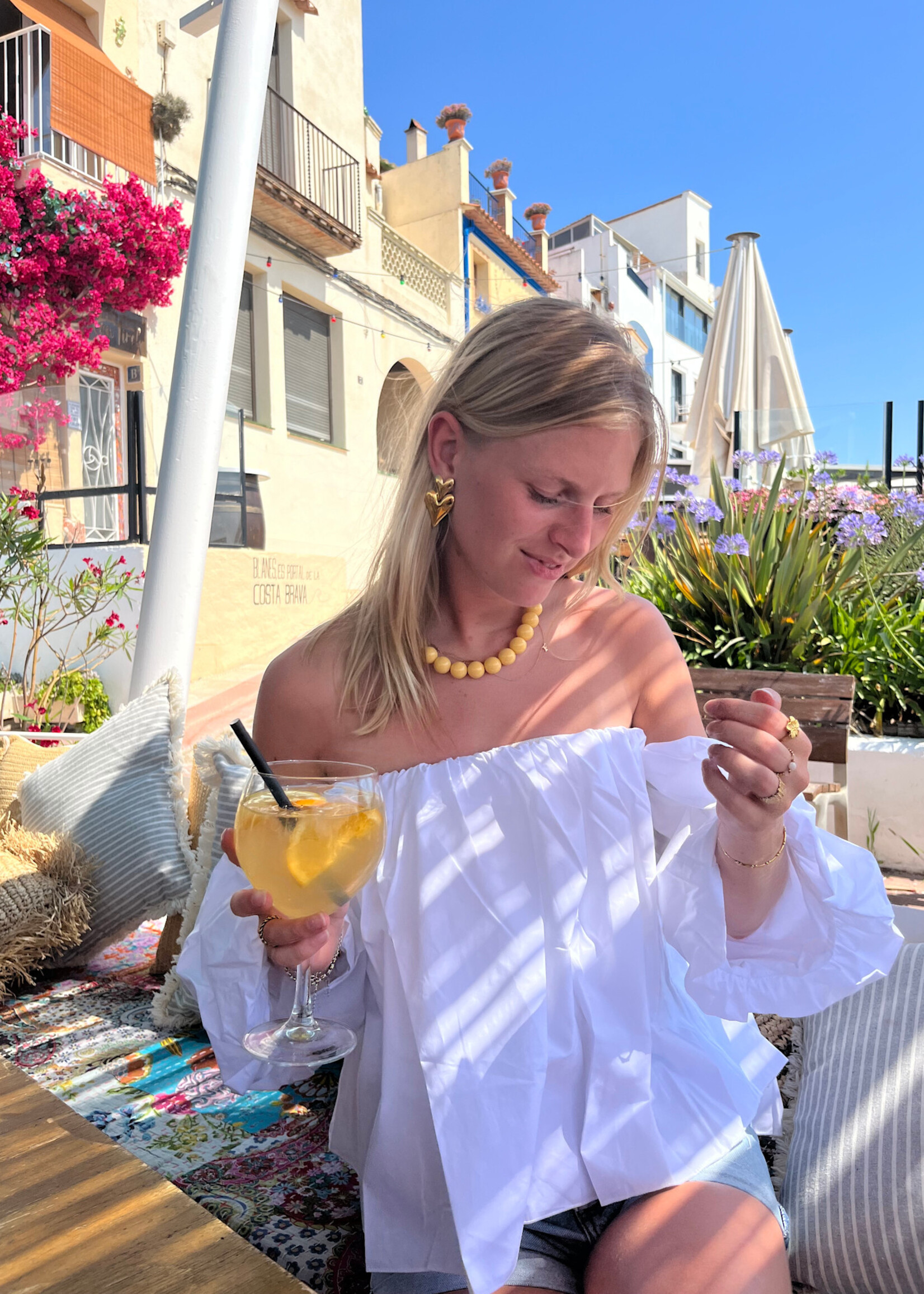 Flo Boutique Top Essie White