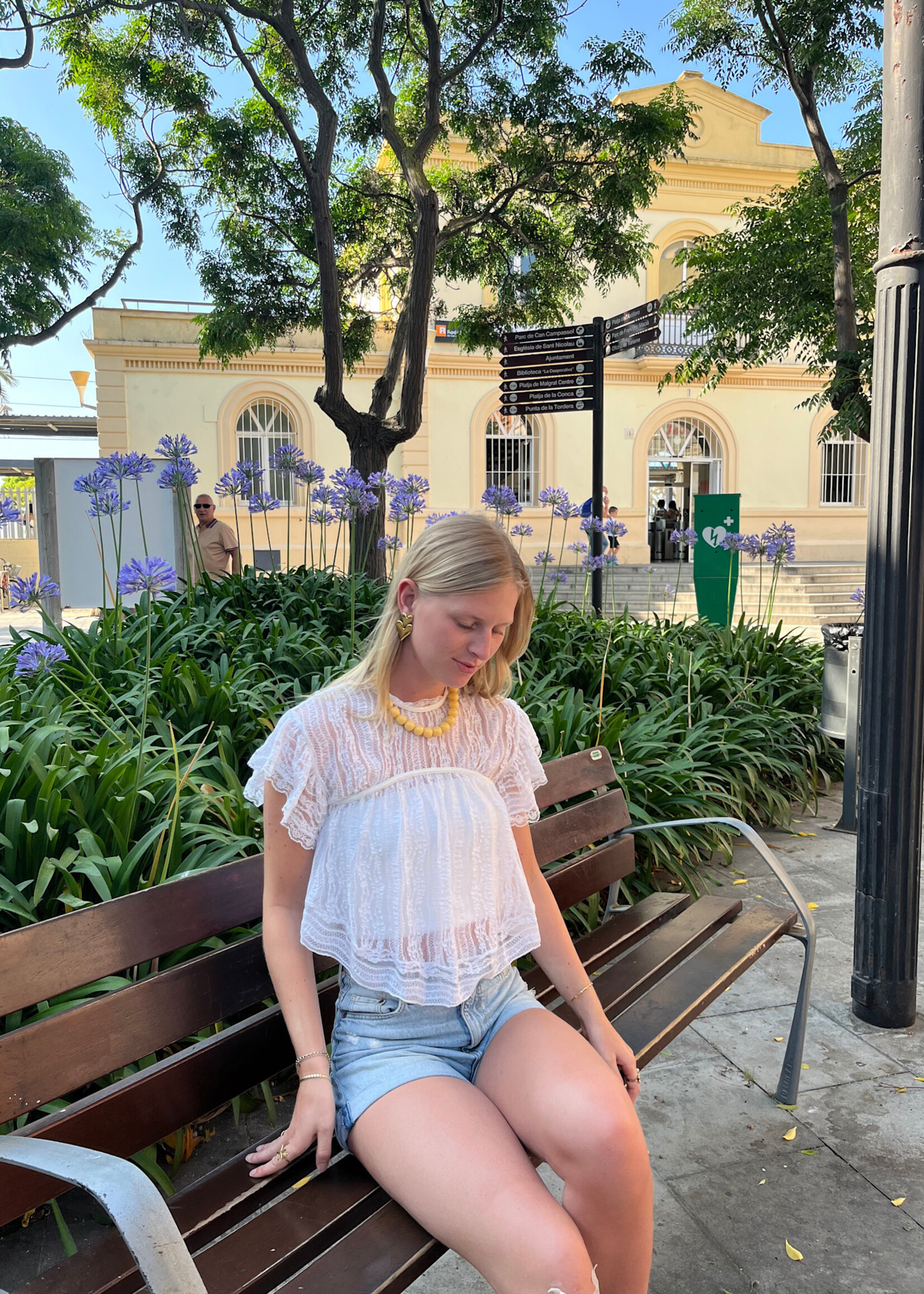 Flo Boutique Top Belle White