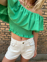 Flo Boutique Top Yui Green
