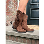 Flo Boutique Cowboy Boots Marron