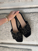 Flo Boutique Slipper Hailey Black