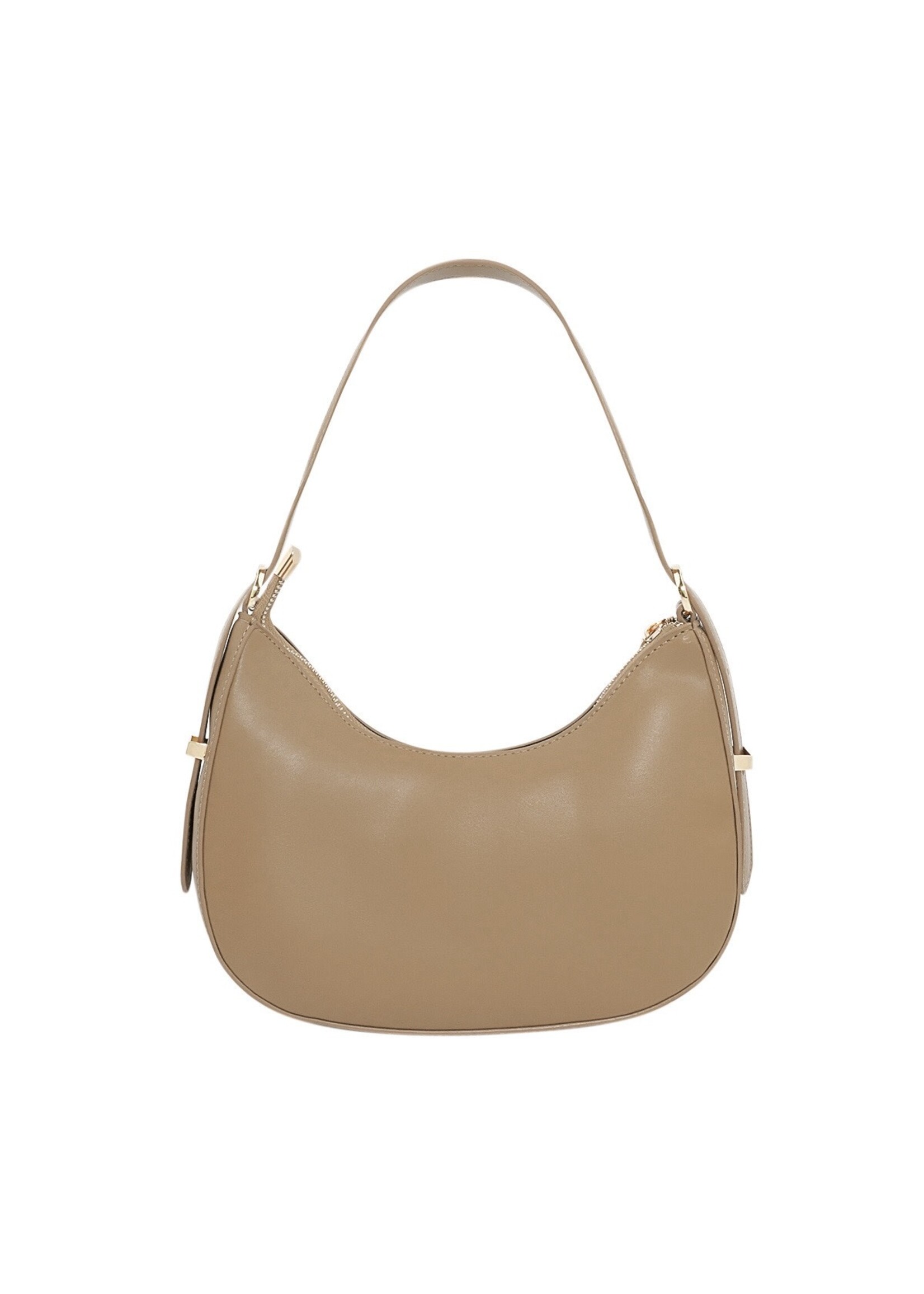 Flo Boutique Tas Half Moon Beige