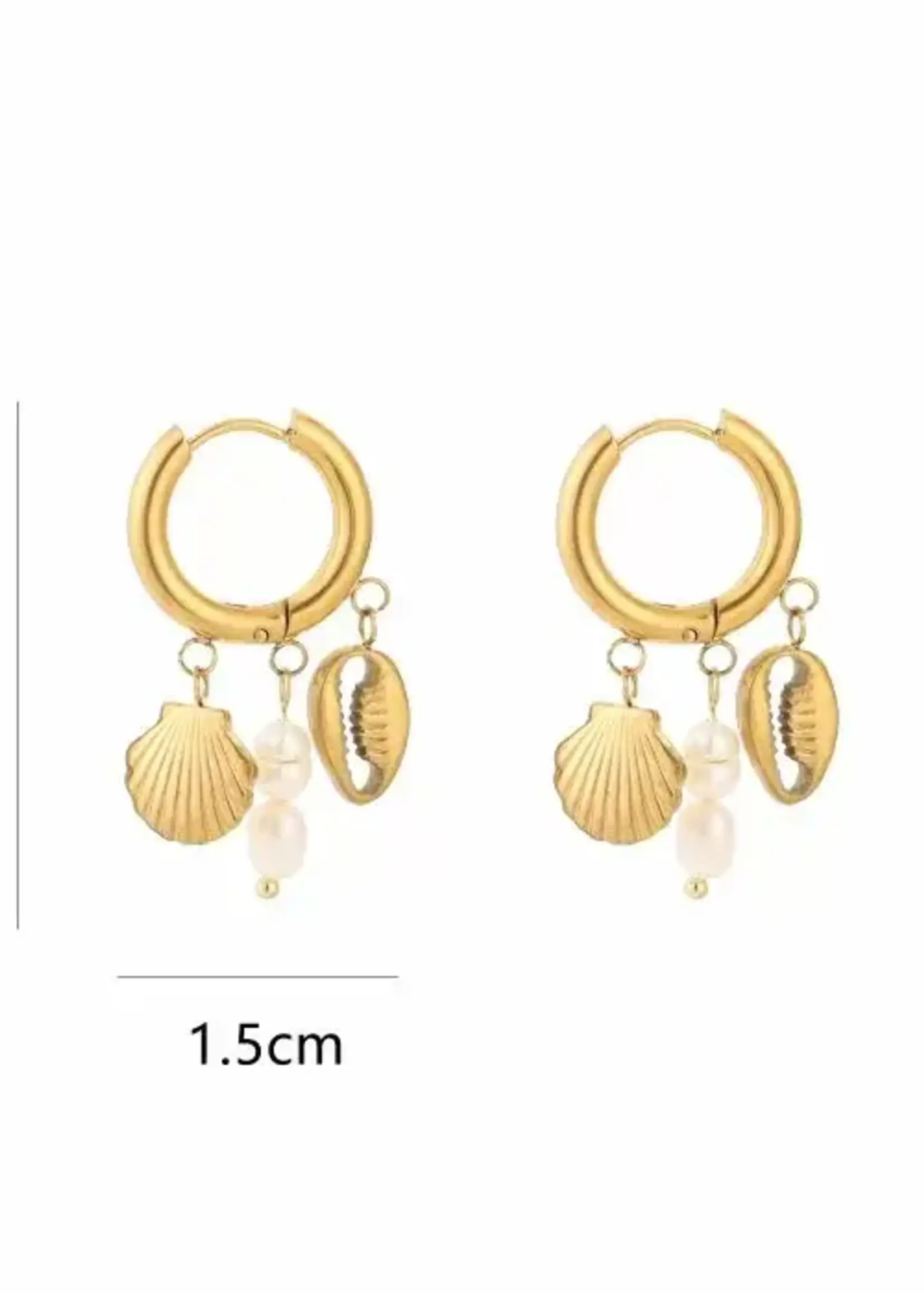 Flo Boutique Oorbellen Troubled Shells