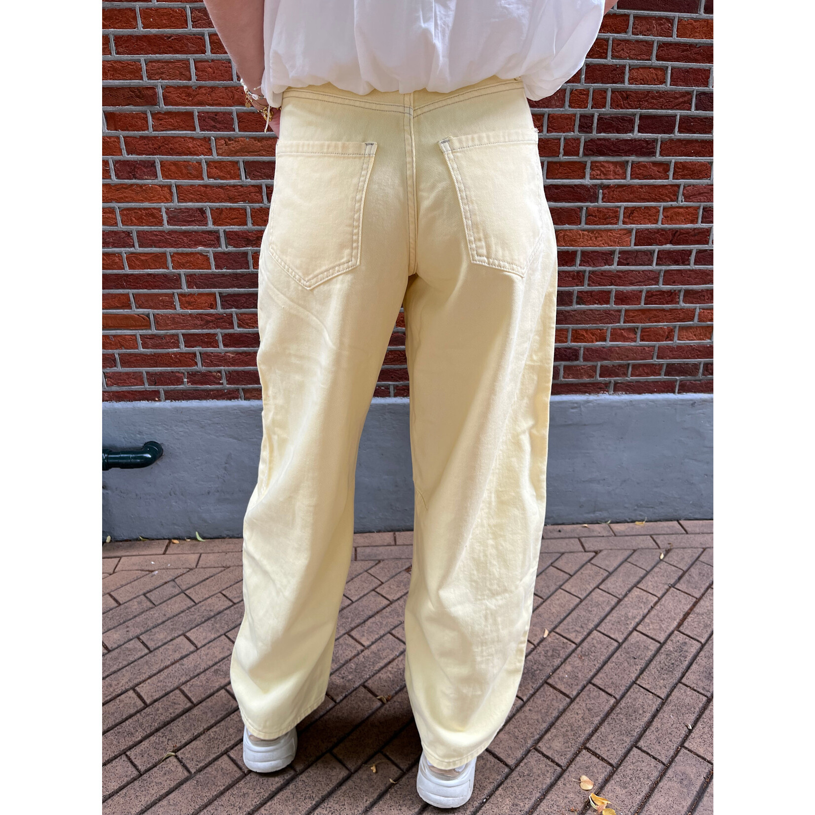 Flo Boutique Yellow Jeans Maeve
