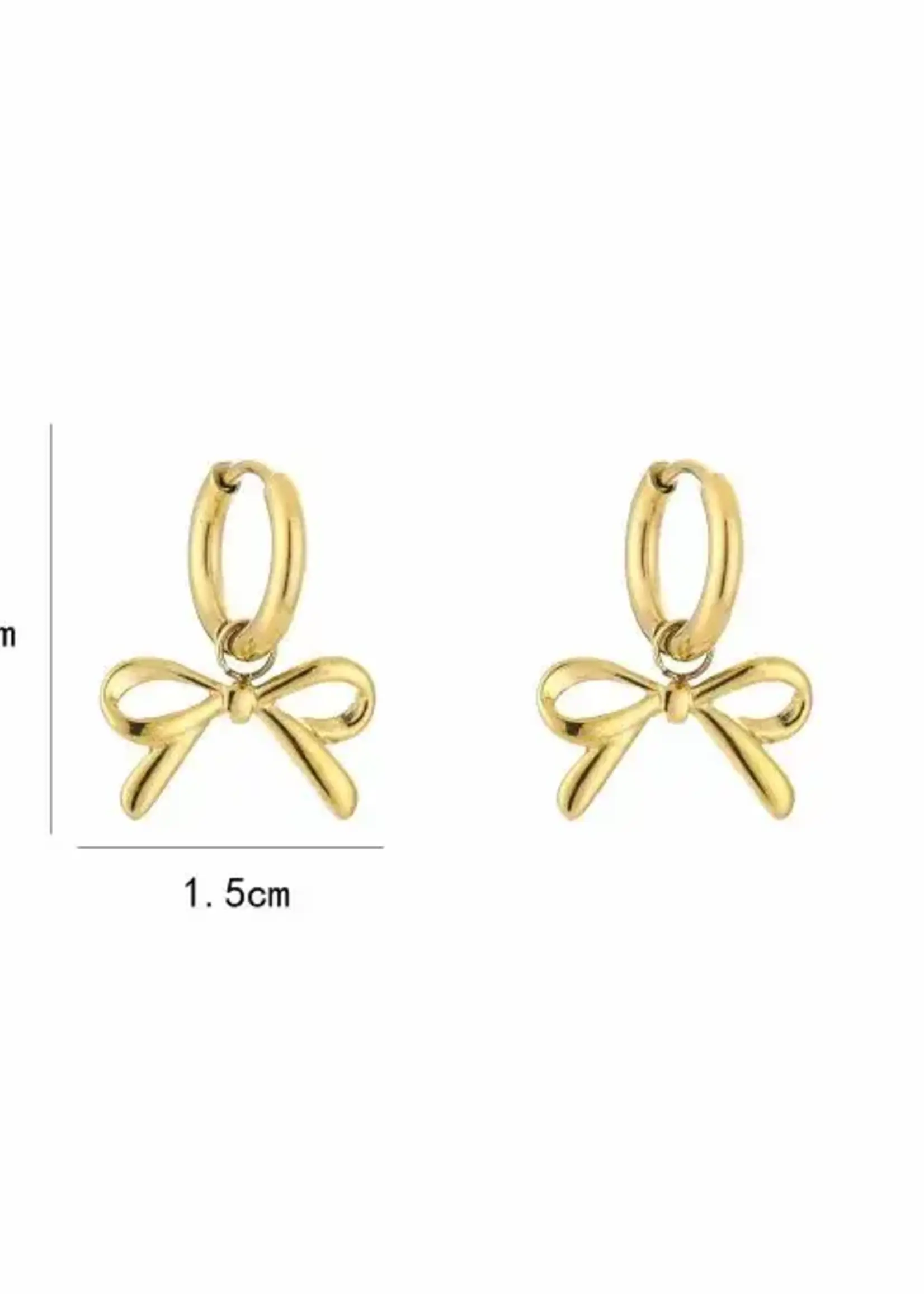 Flo Boutique Oorbellen Bow