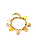 Bedelarmband Flower Love