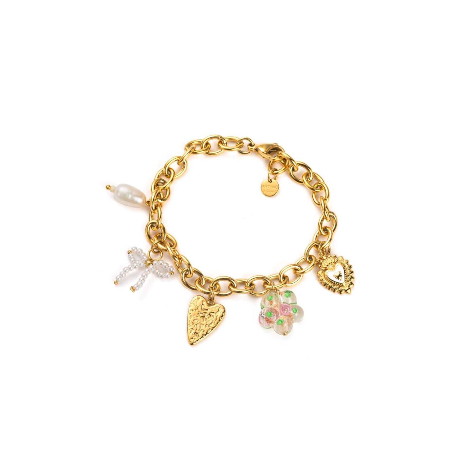 Flo Boutique Bedelarmband Flower Bow