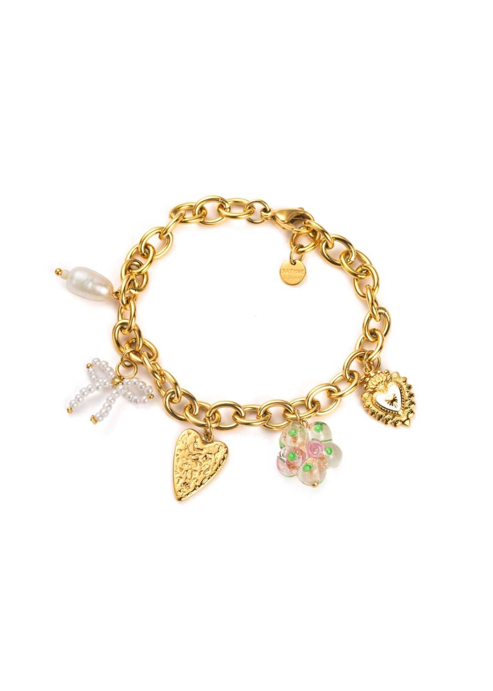 Flo Boutique Bedelarmband Flower Bow