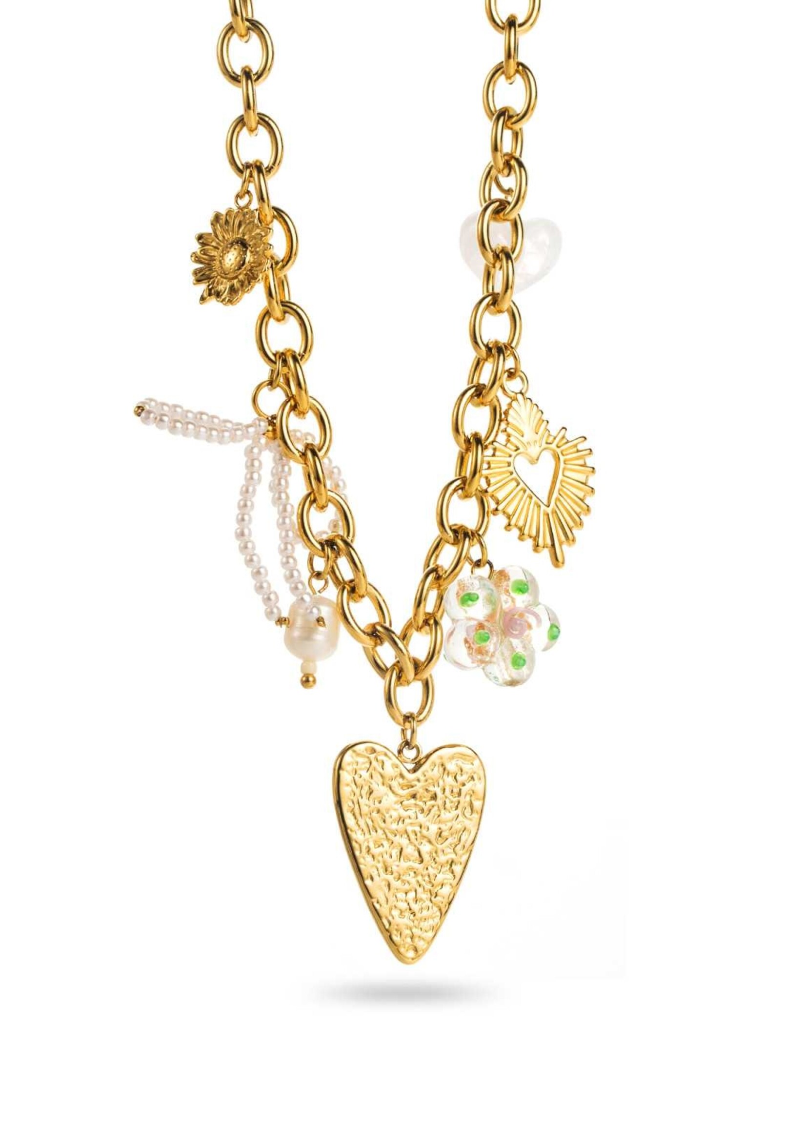 Flo Boutique Bedelketting Flower Bow