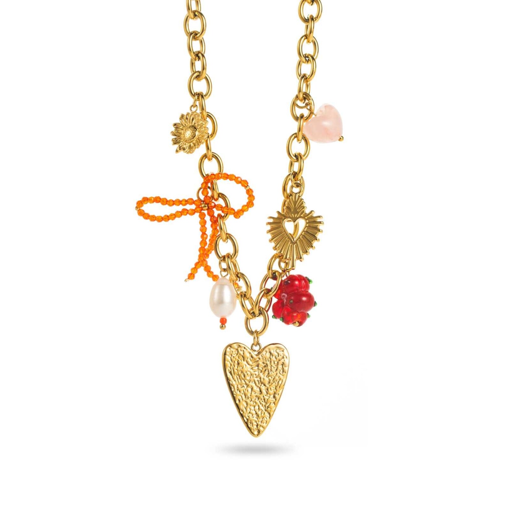 Flo Boutique Bedelketting Flower Bow