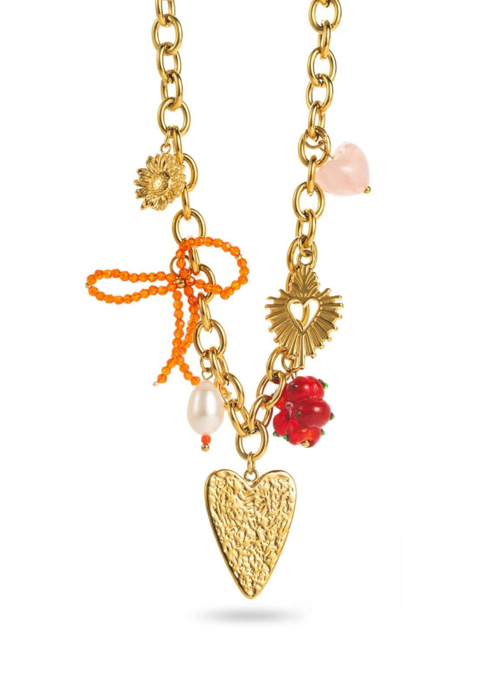 Flo Boutique Bedelketting Flower Bow