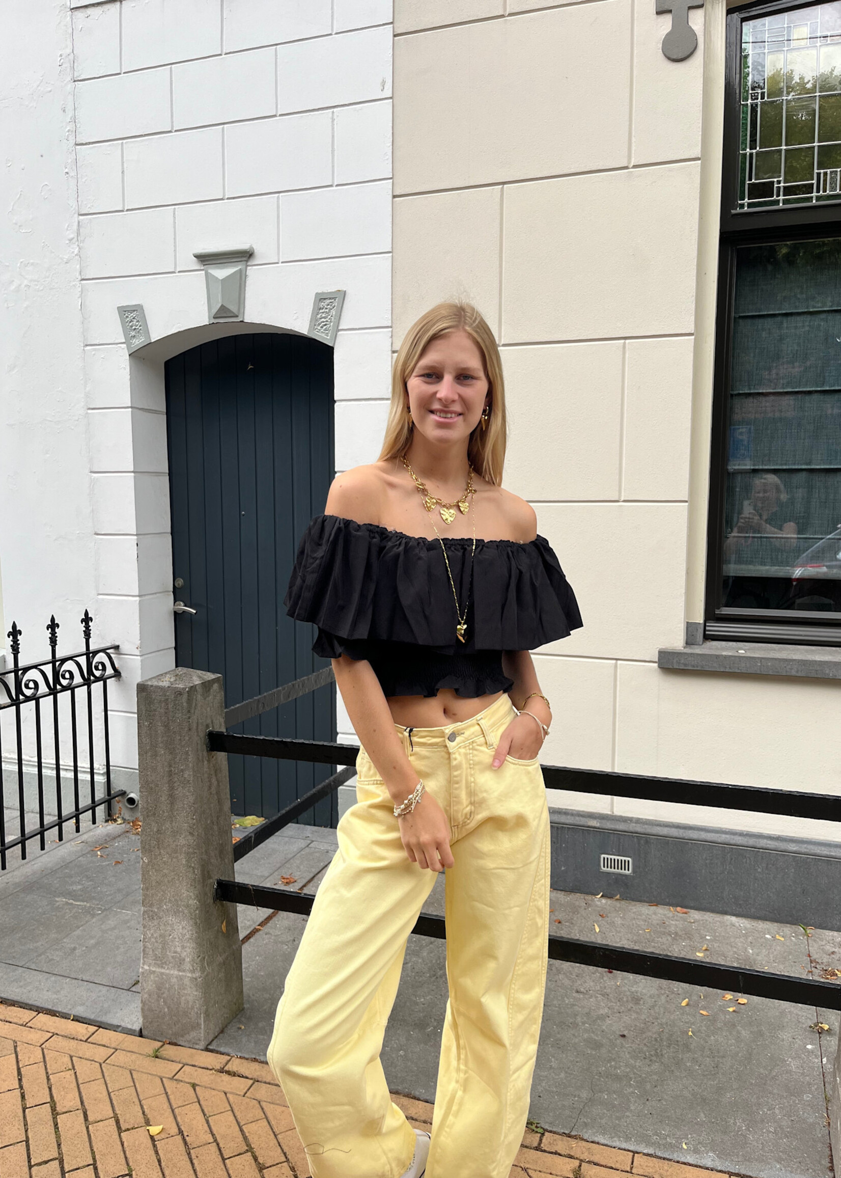 Flo Boutique Top Yui Black