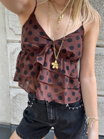 Flo Boutique Top Kiki Choco Dots