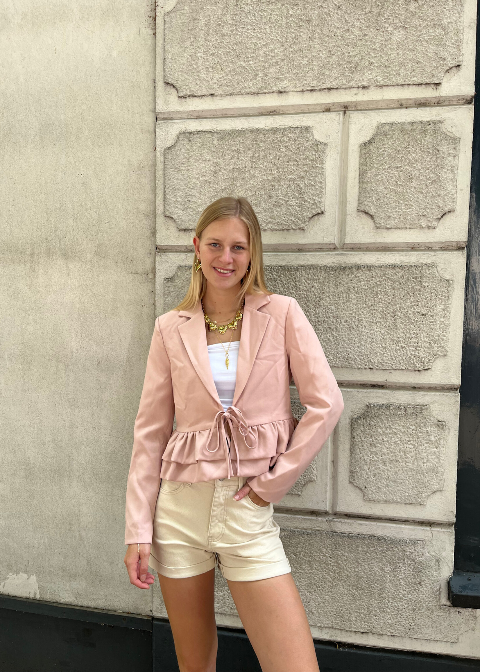 Flo Boutique Blazer Froukje Pink