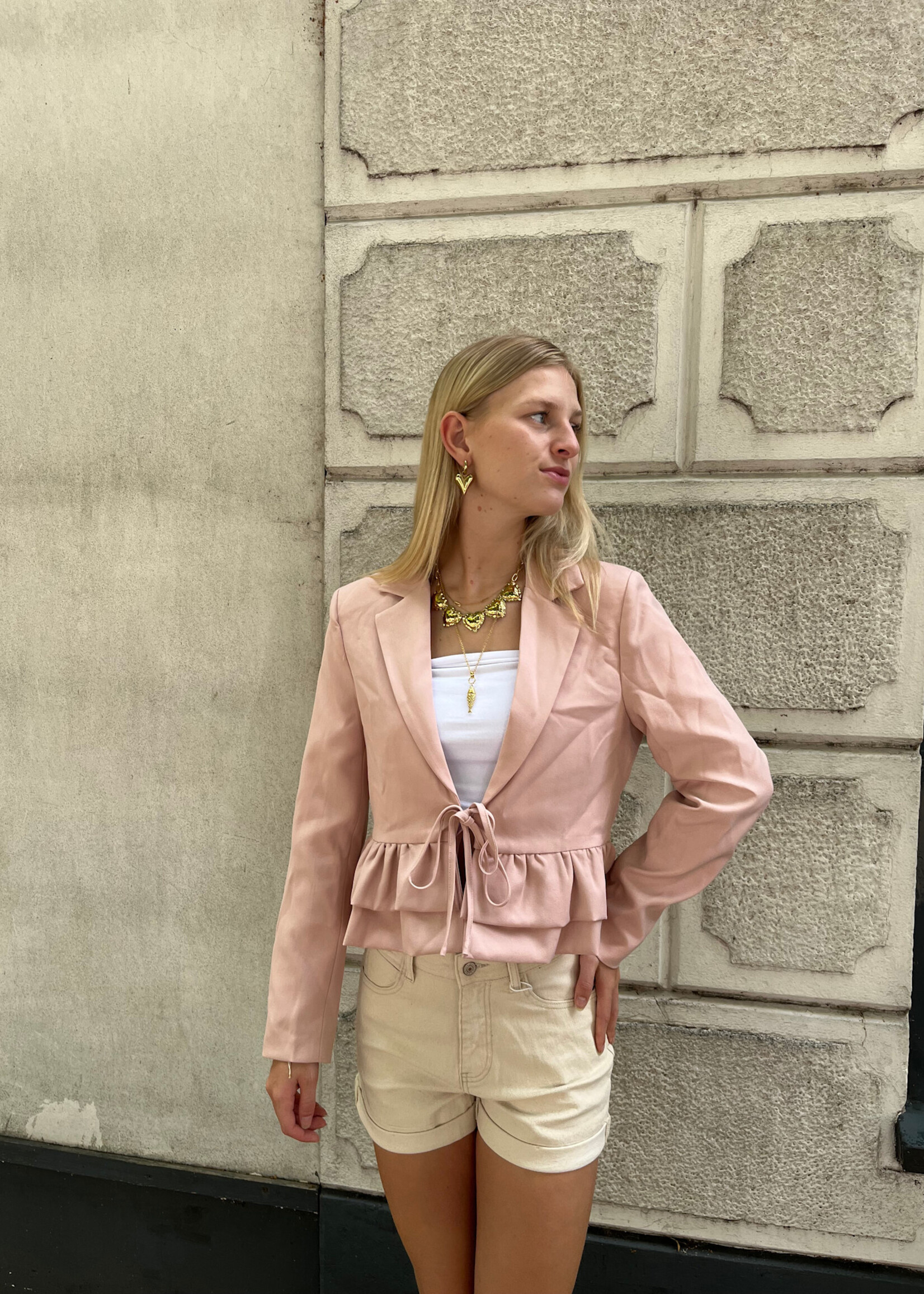 Flo Boutique Blazer Froukje Pink