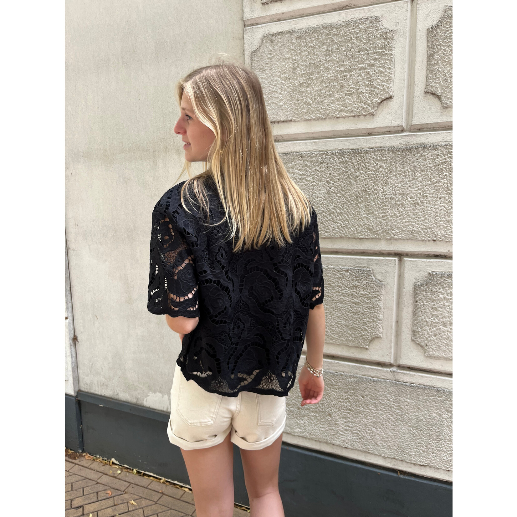 Flo Boutique Top Louisa Black