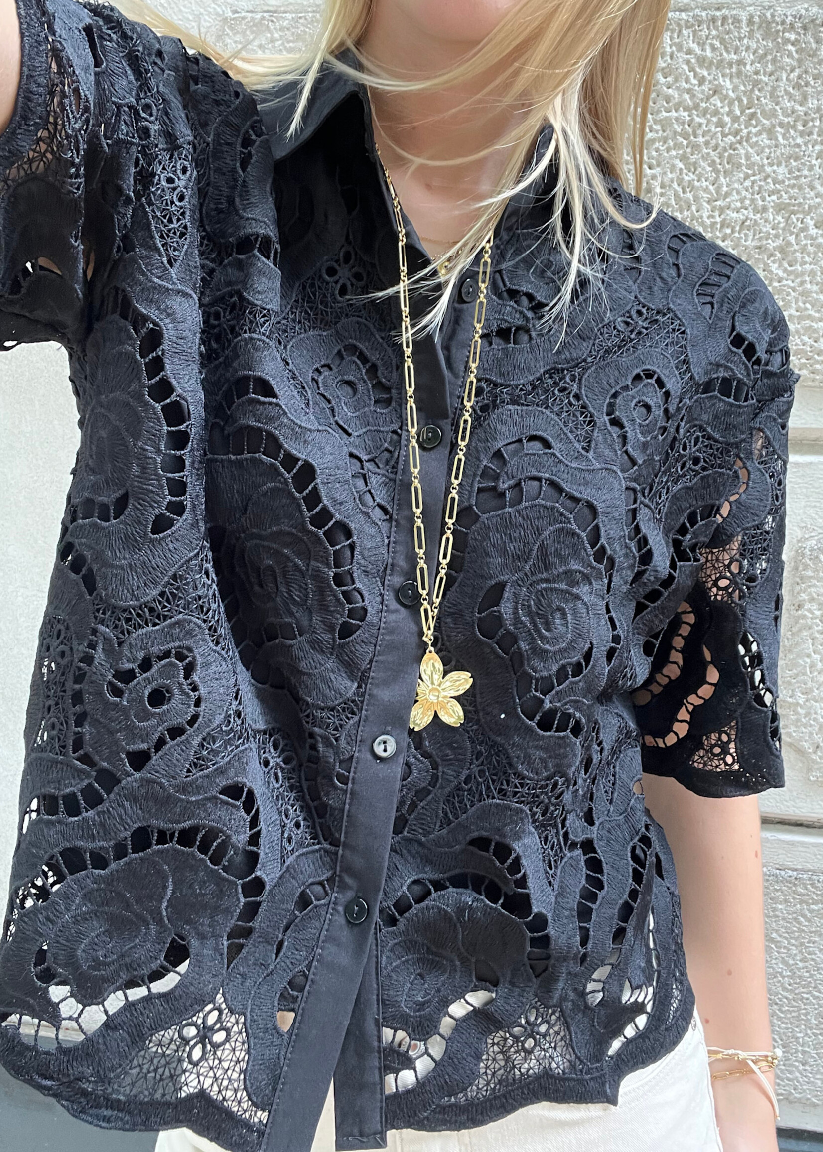 Flo Boutique Top Louisa Black