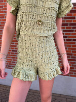 Flo Boutique Short Vera Olive Green