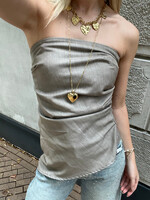 Flo Boutique Top Sia Taupe