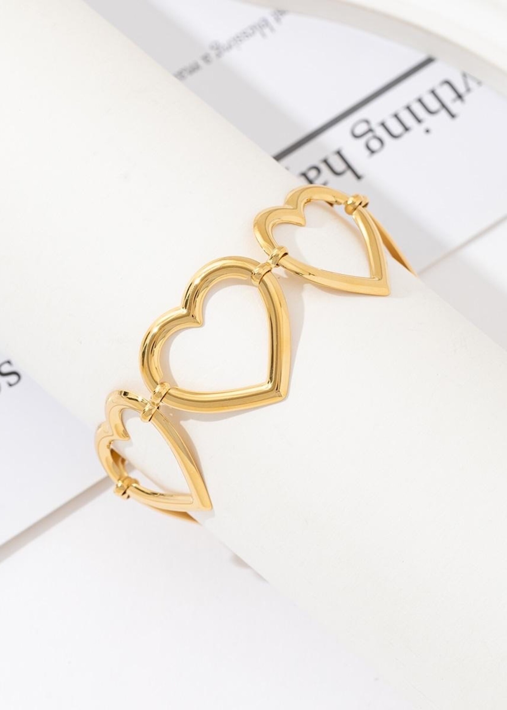 Flo Boutique Armband Hearts all Over