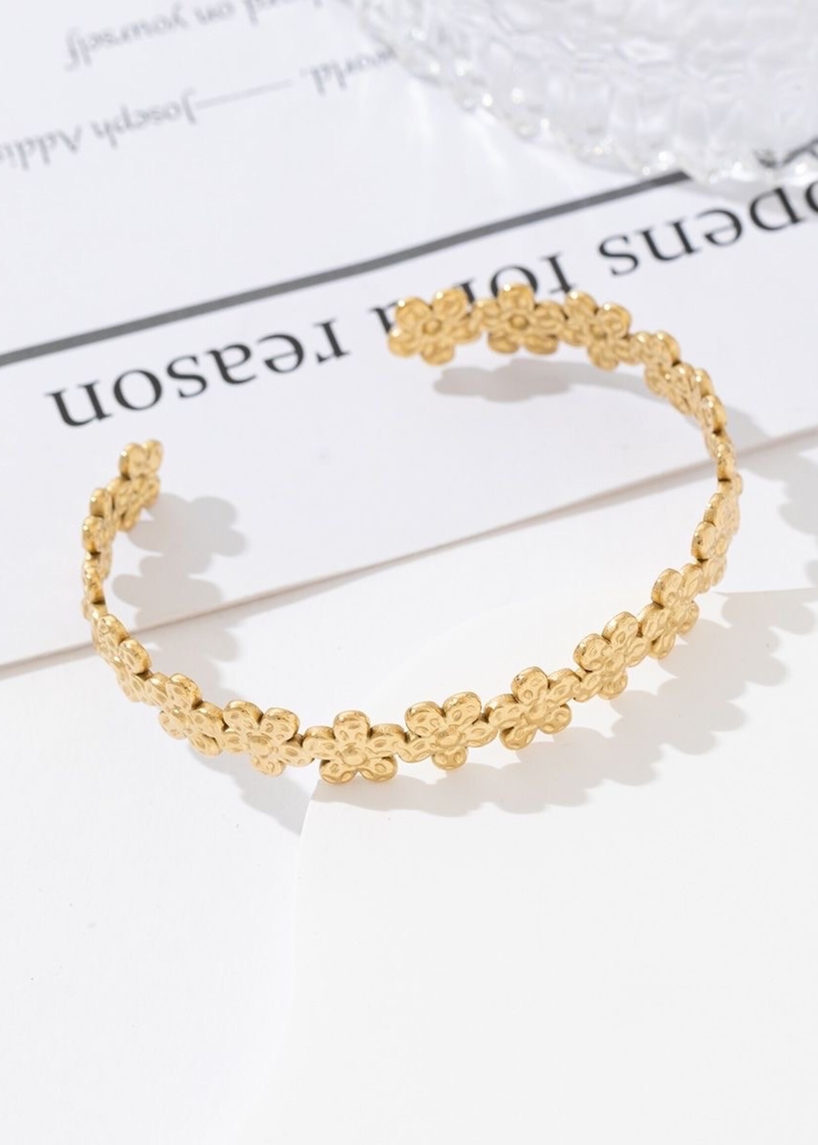 Flo Boutique Bangle Bloom goud