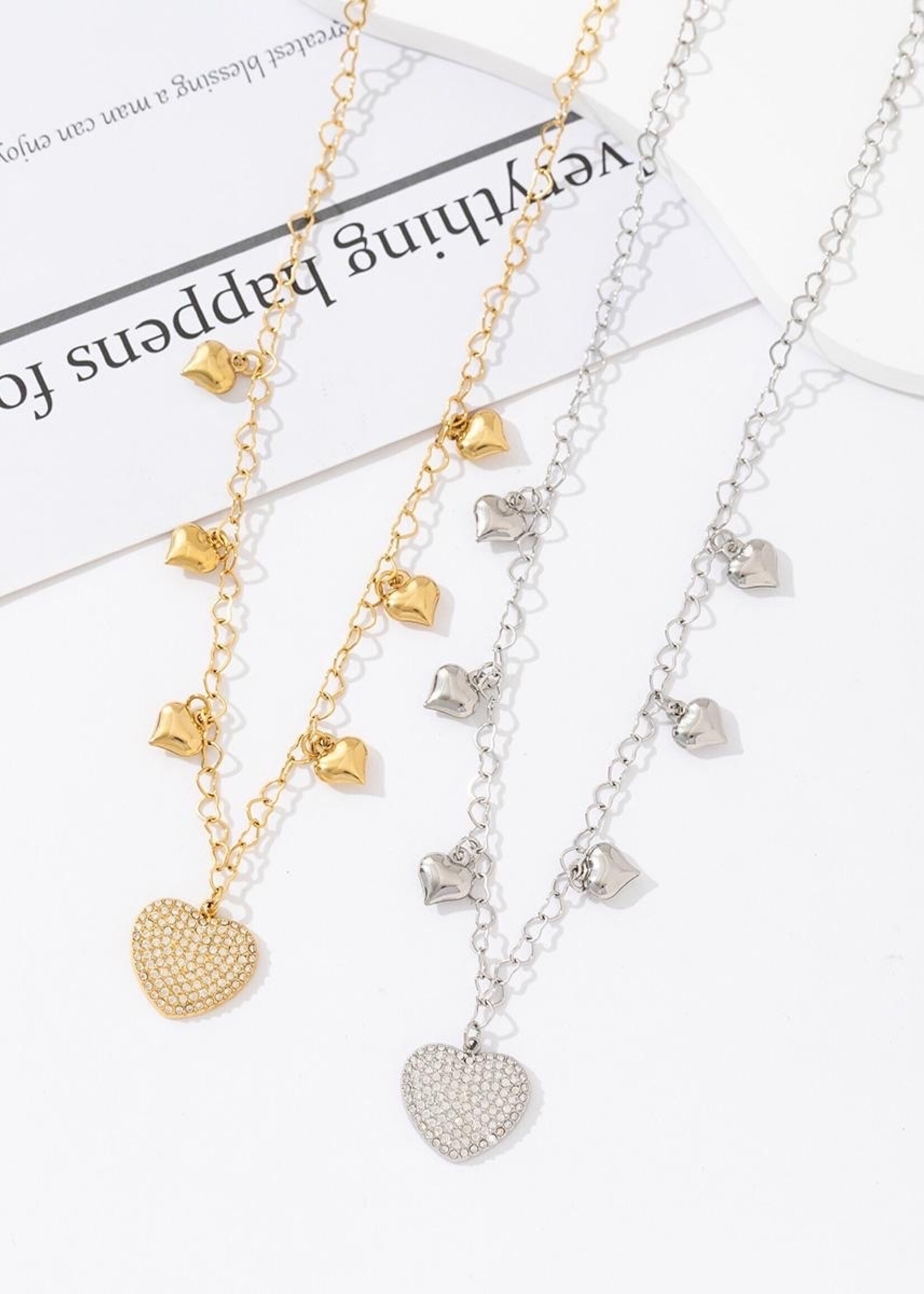 Flo Boutique Ketting Sparkling love
