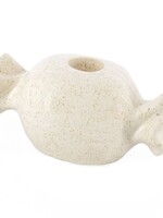 Kolony Aardewerk Kaarsenstandaard Candy Beige
