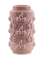 Kolony Aardewerk Vaas Cherries Purple S