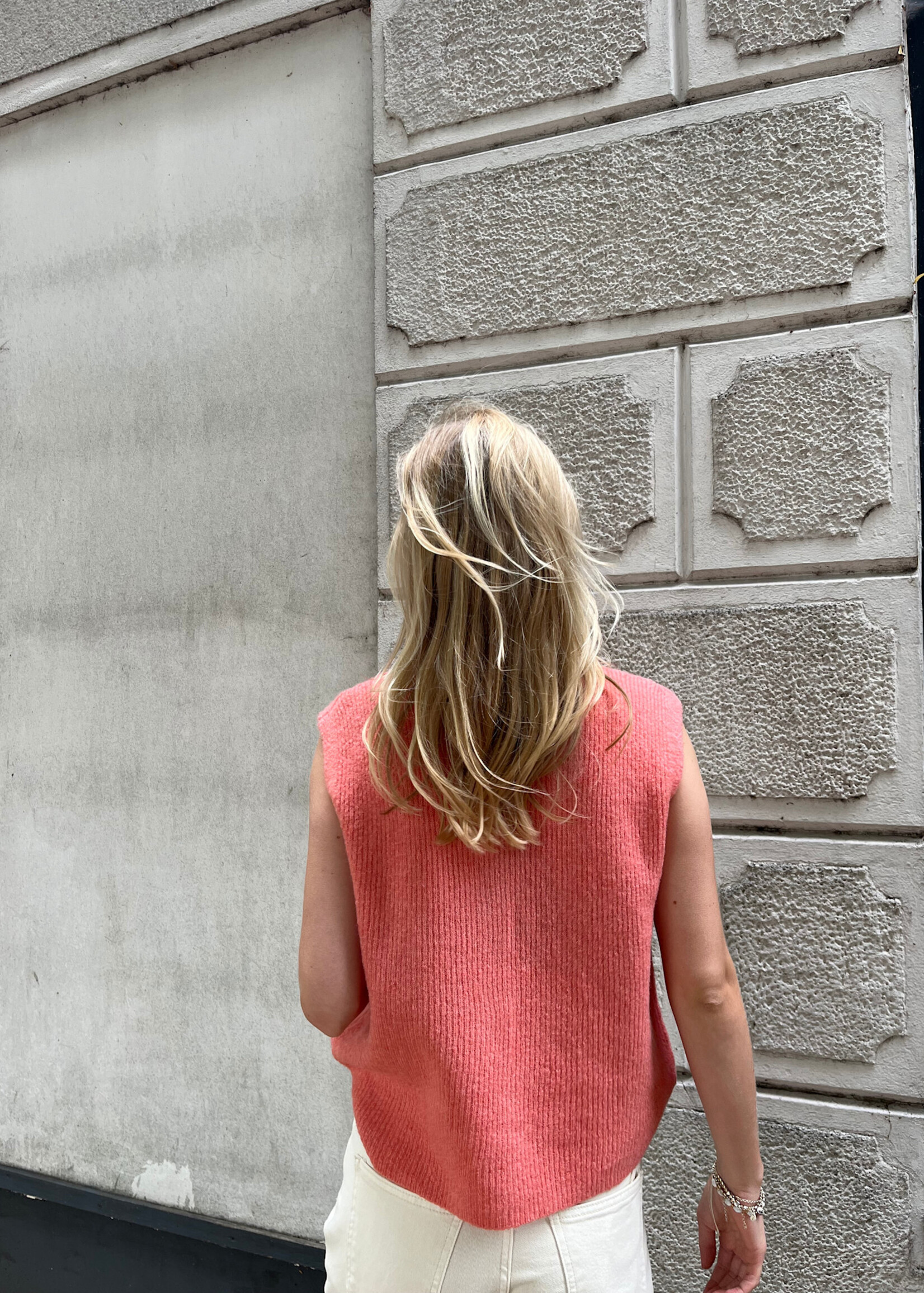 Flo Boutique Gilet Bregje Coral