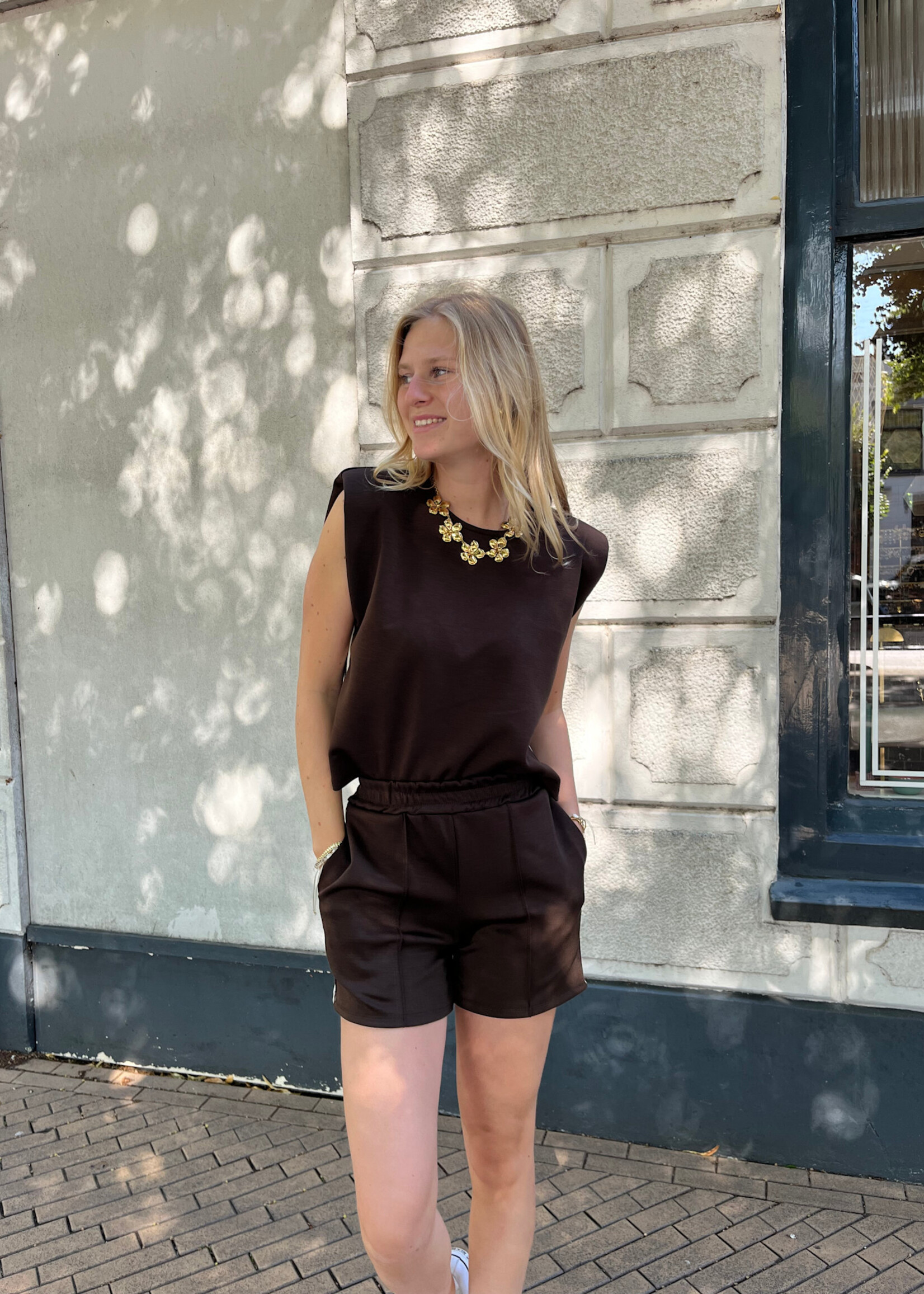 Flo Boutique Short Lotte Brown