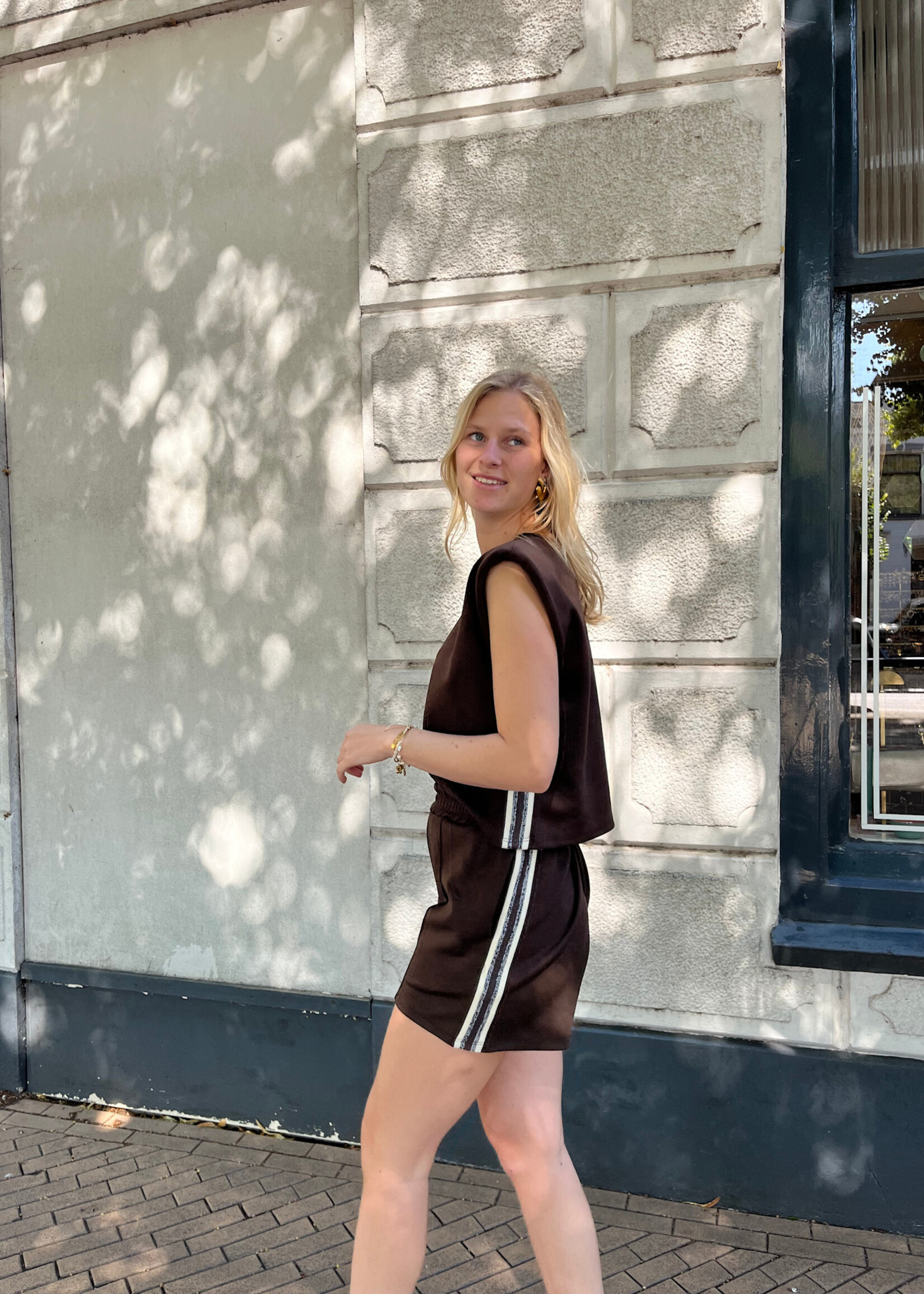 Flo Boutique Top Lotte Brown