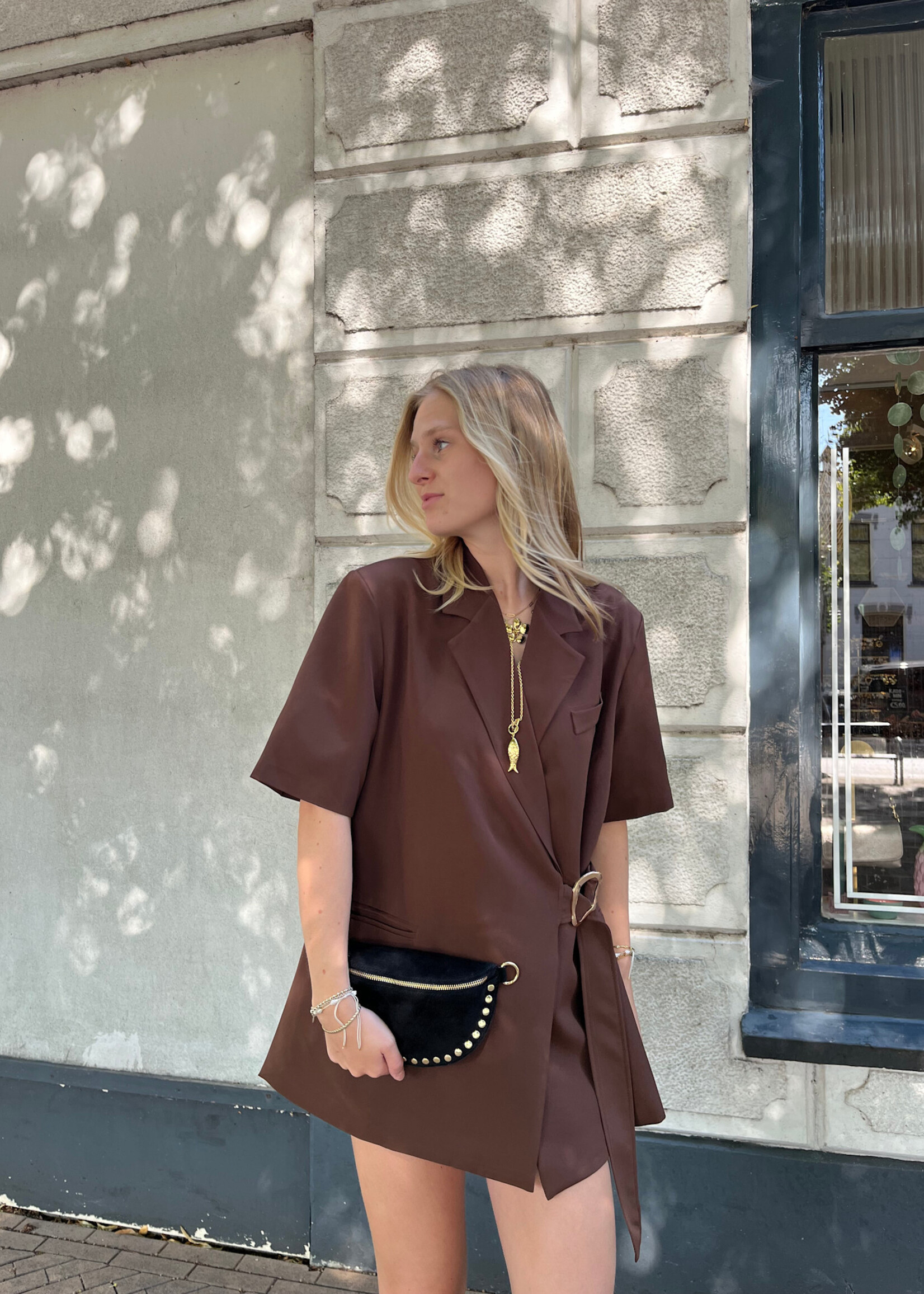 Flo Boutique Blazer Dee Brown