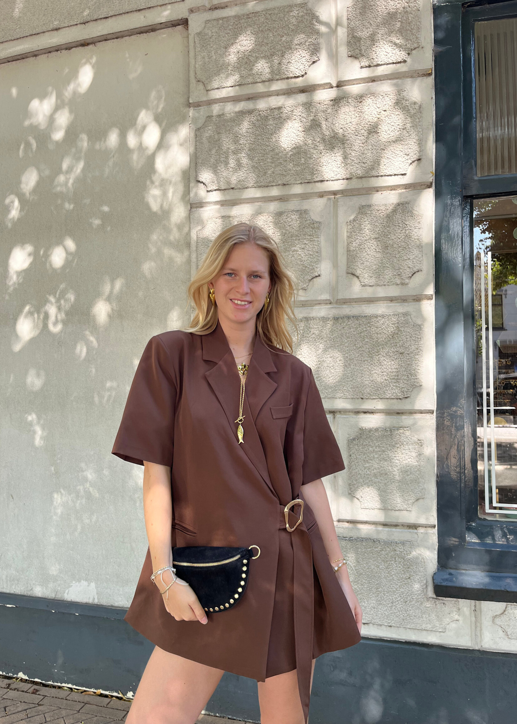 Flo Boutique Blazer Dee Brown