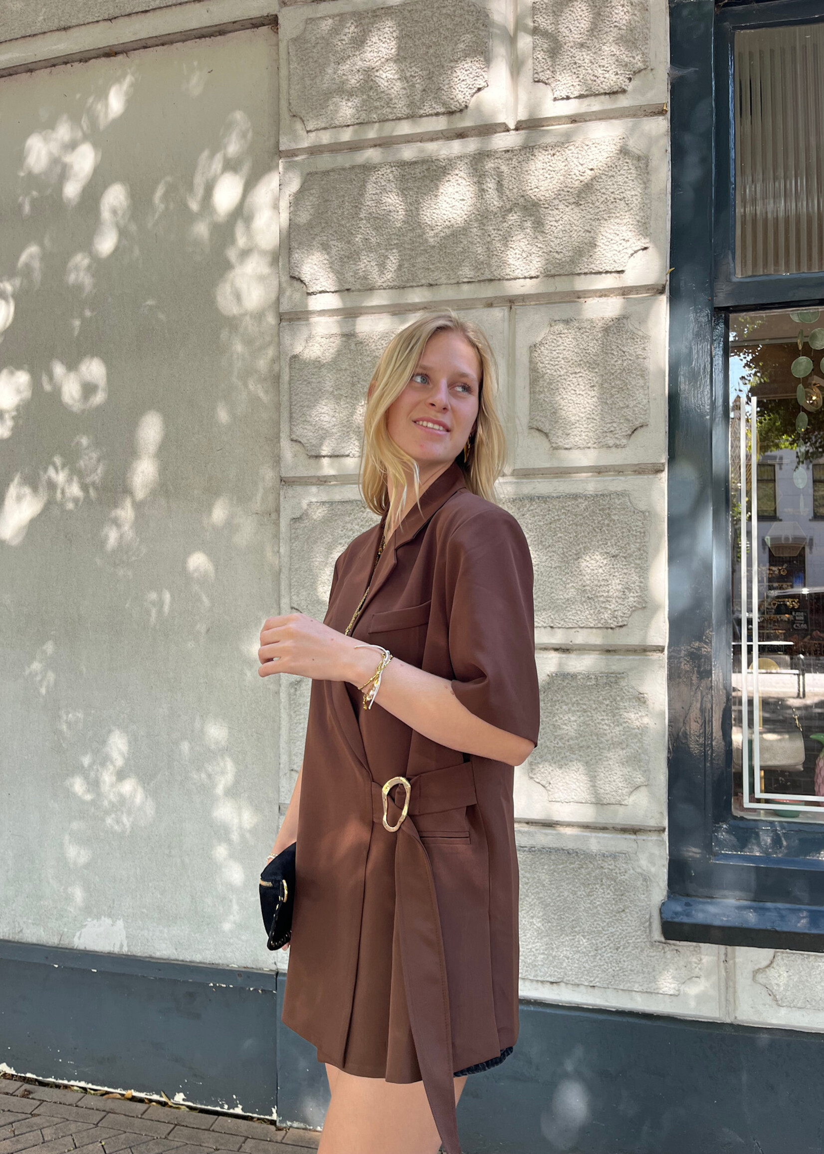 Flo Boutique Blazer Dee Brown