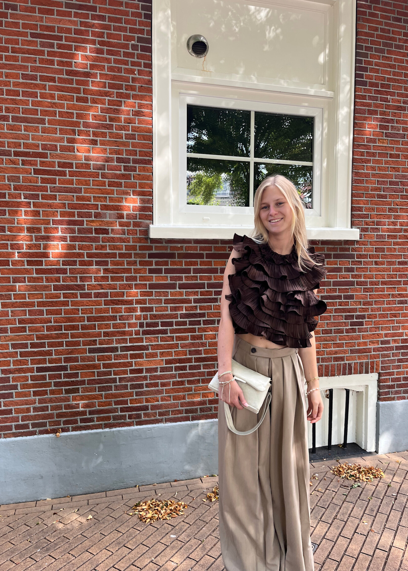 Flo Boutique Top Kelly Brown