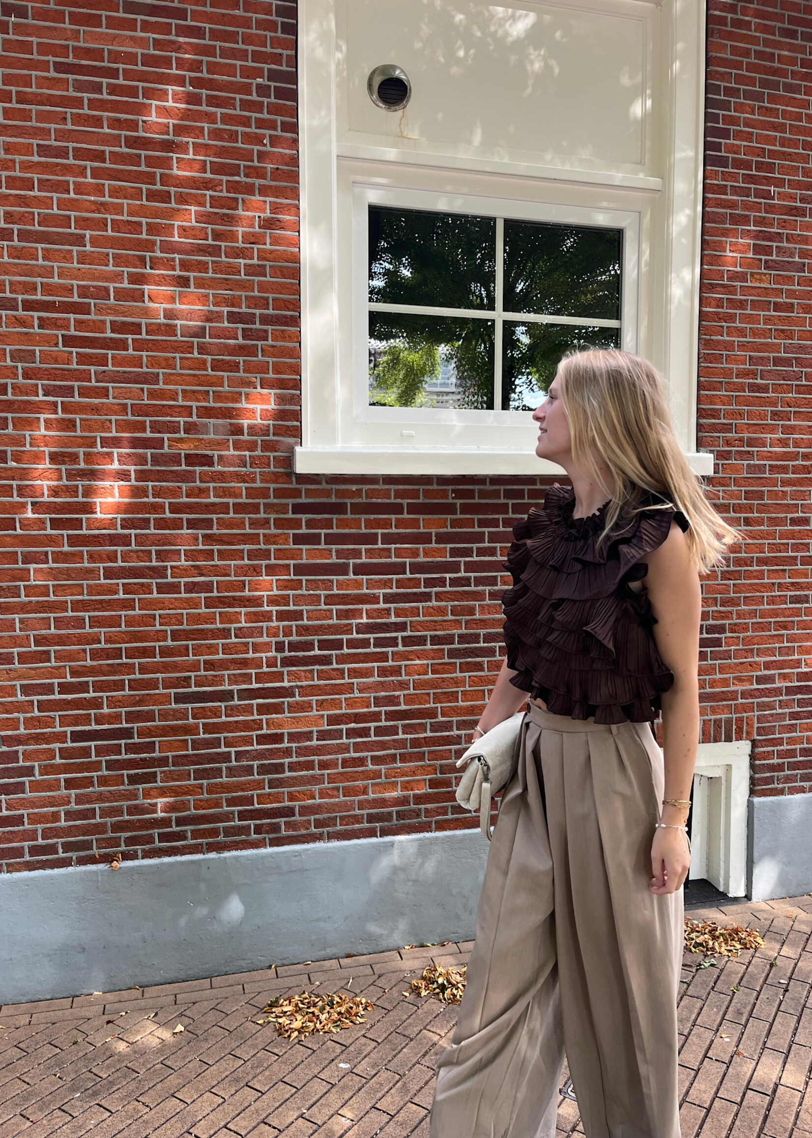 Flo Boutique Top Kelly Brown