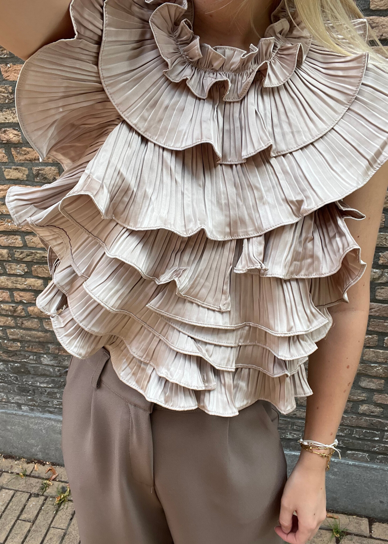 Flo Boutique Top Kelly Caramel