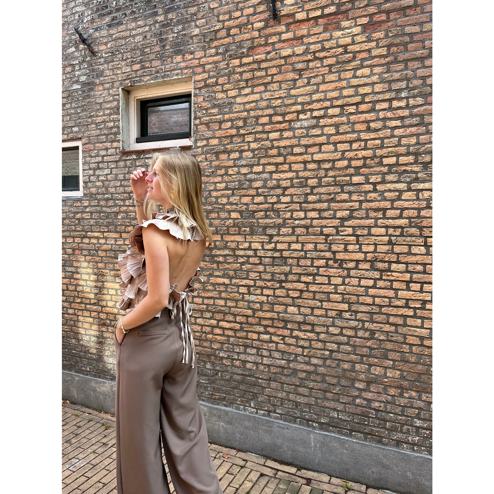 Flo Boutique Top Kelly Caramel