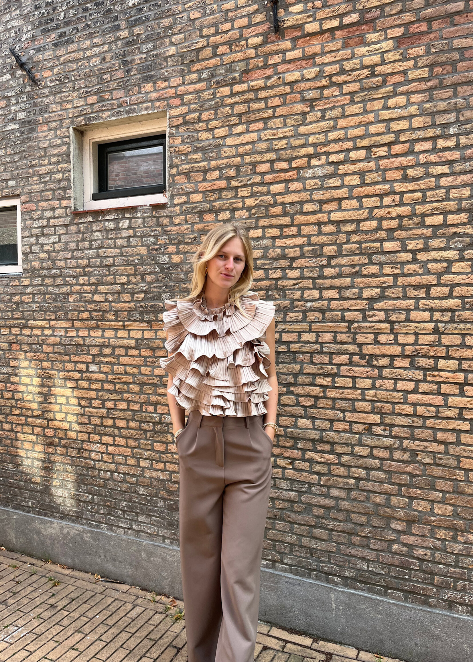 Flo Boutique Top Kelly Caramel