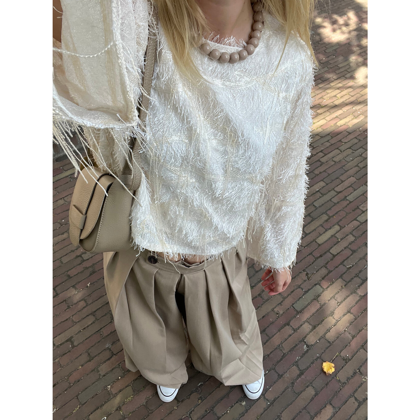 Flo Boutique Broek Kiki Khaki