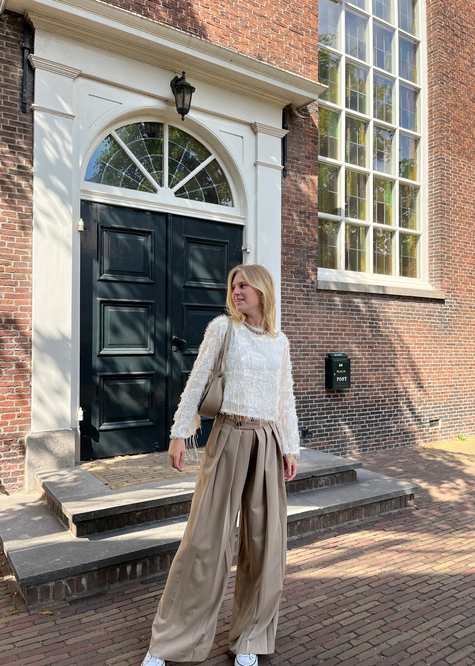 Flo Boutique Broek Kiki Khaki