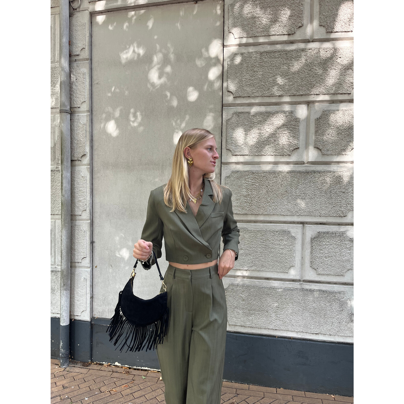 Flo Boutique Blazer Yara Green