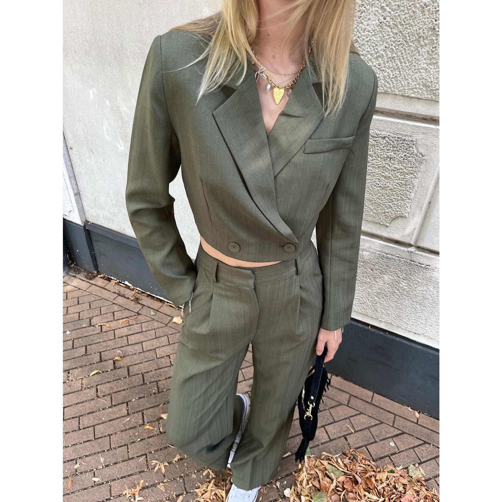 Flo Boutique Blazer Yara Green