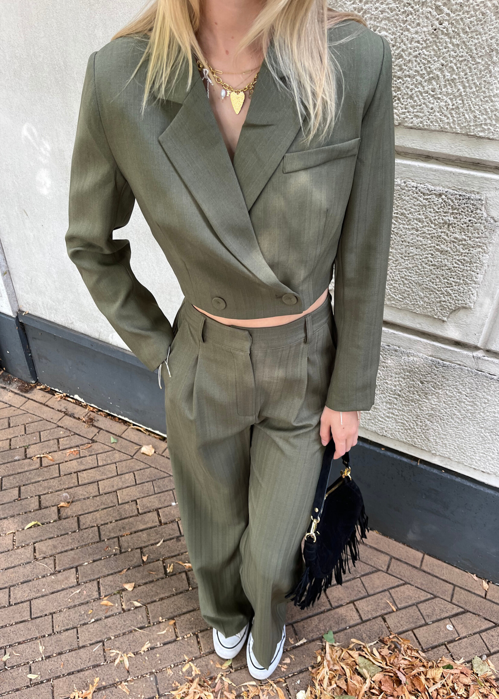 Flo Boutique Broek Yara Green