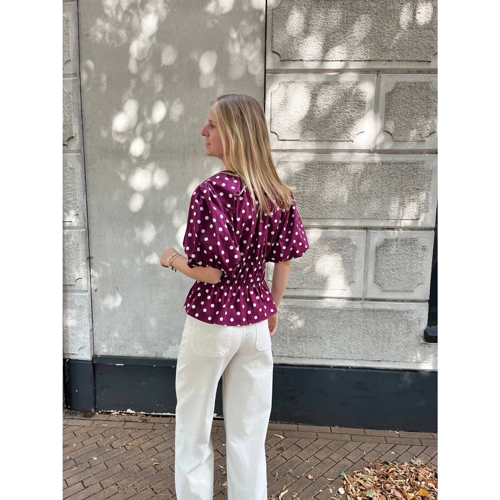 Flo Boutique Top Josje Purple